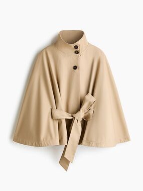 Twill Cape Jacket